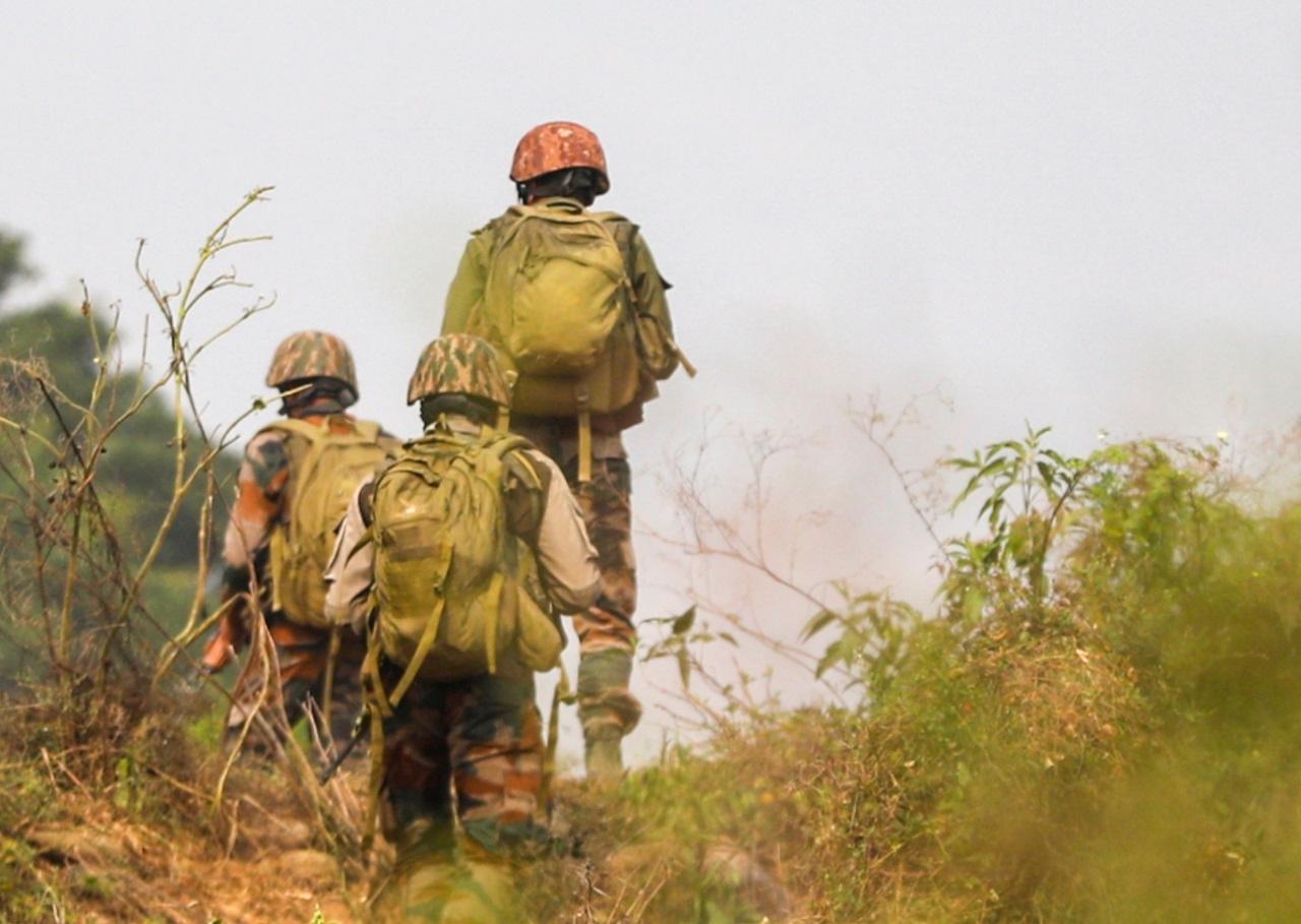 <p>A four-year-old valiant Army dog, Phantom, died after being hit by a bullet during the operation</p>