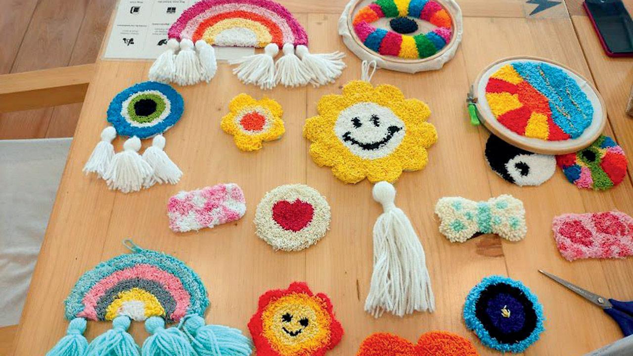 Why this Mumbaikar is trying to make punch needling popular as a hobby