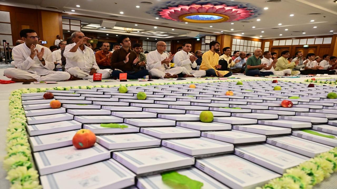  Special offerings, such as sweets and flowers, are made during the puja to the deities 