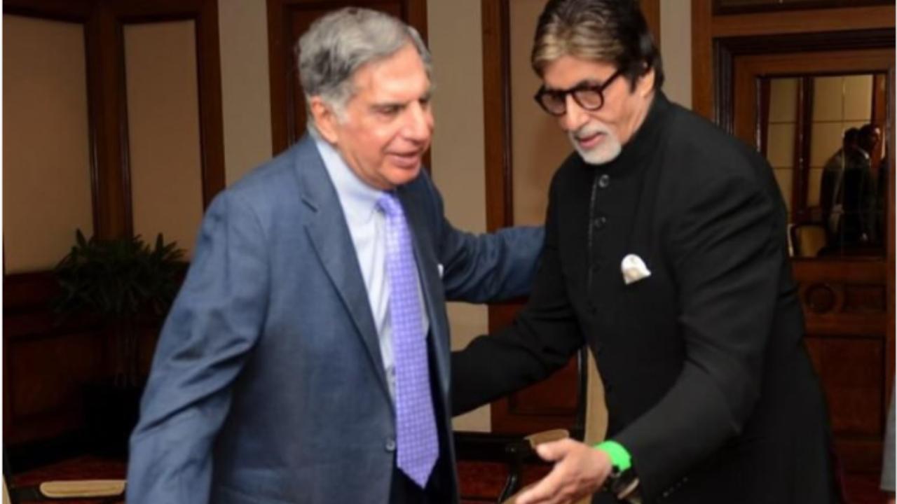 'An era has just passed away': Amitabh Bachchan mourns Rata Tata's demise with an emotional post