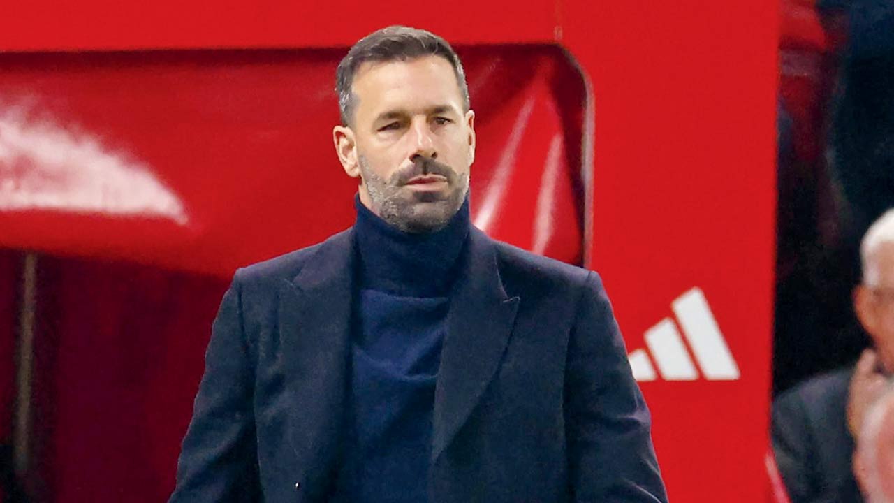 Interim manager Ruud van Nistelrooy 