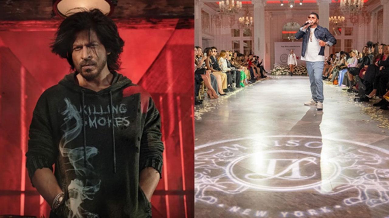 Shah Rukh and Aryan Khan’s Dyavol X debuted at The Trillionaire Life’s NYFW show in New York
