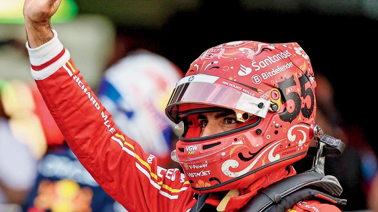 Sainz happy to take pole on ‘tricky circuit’