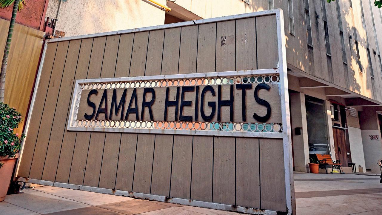 Samar Heights CHS at Antop Hill, where Sheru was killed by the motorist, on Monday