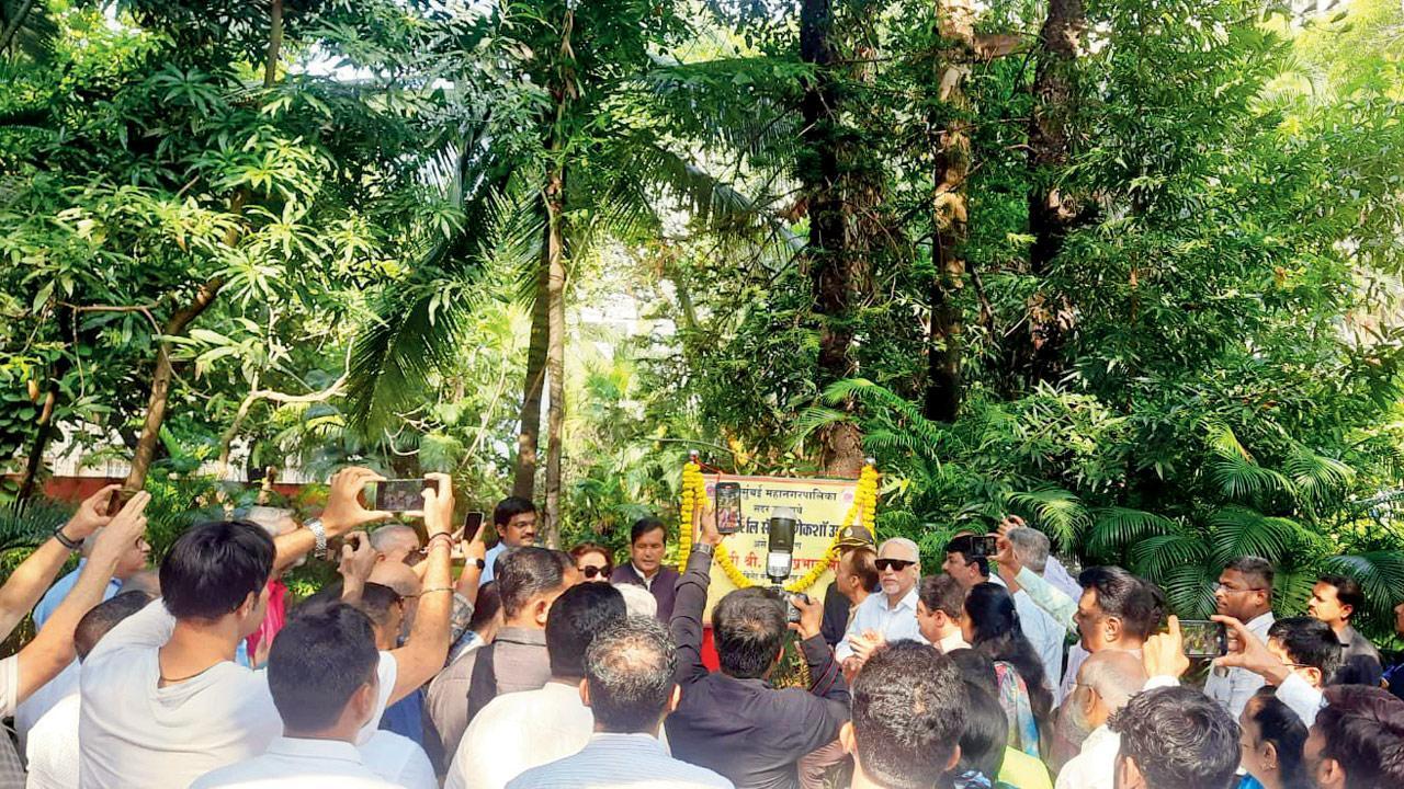 Breach Candy's Johnson Garden renamed as Field Marshal Sam Manekshaw Garden