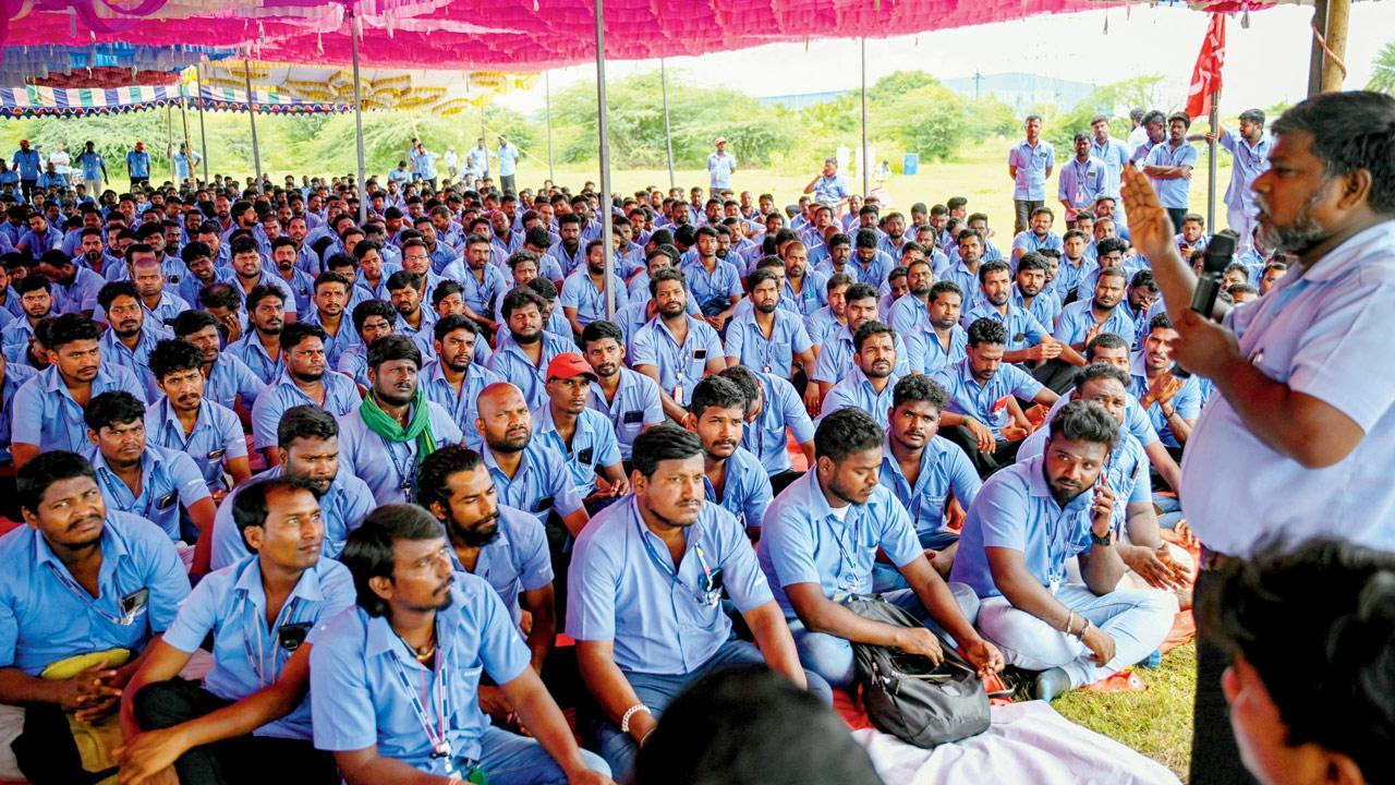 Left leaders in Chennai held for Samsung stir without permission