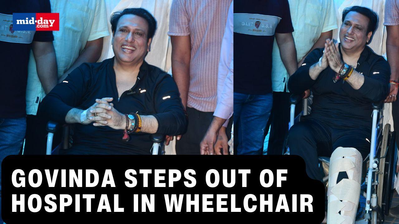 Govinda discharged from Mumbai hospital days after getting shot in the leg