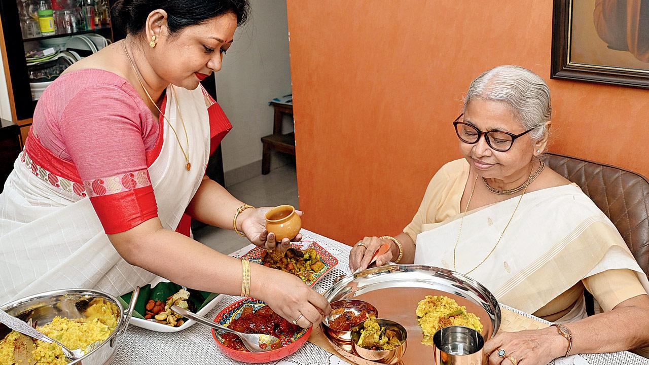 Home chef Somma Ghosh serves her mother khichuri, bhaja and chutney