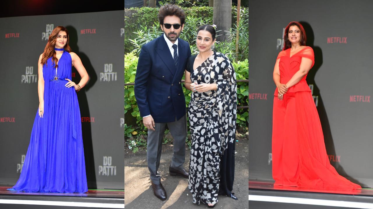 Spotted in the city: Kartik Aaryan, Vidya Balan, Kriti Sanon, Kajol & others