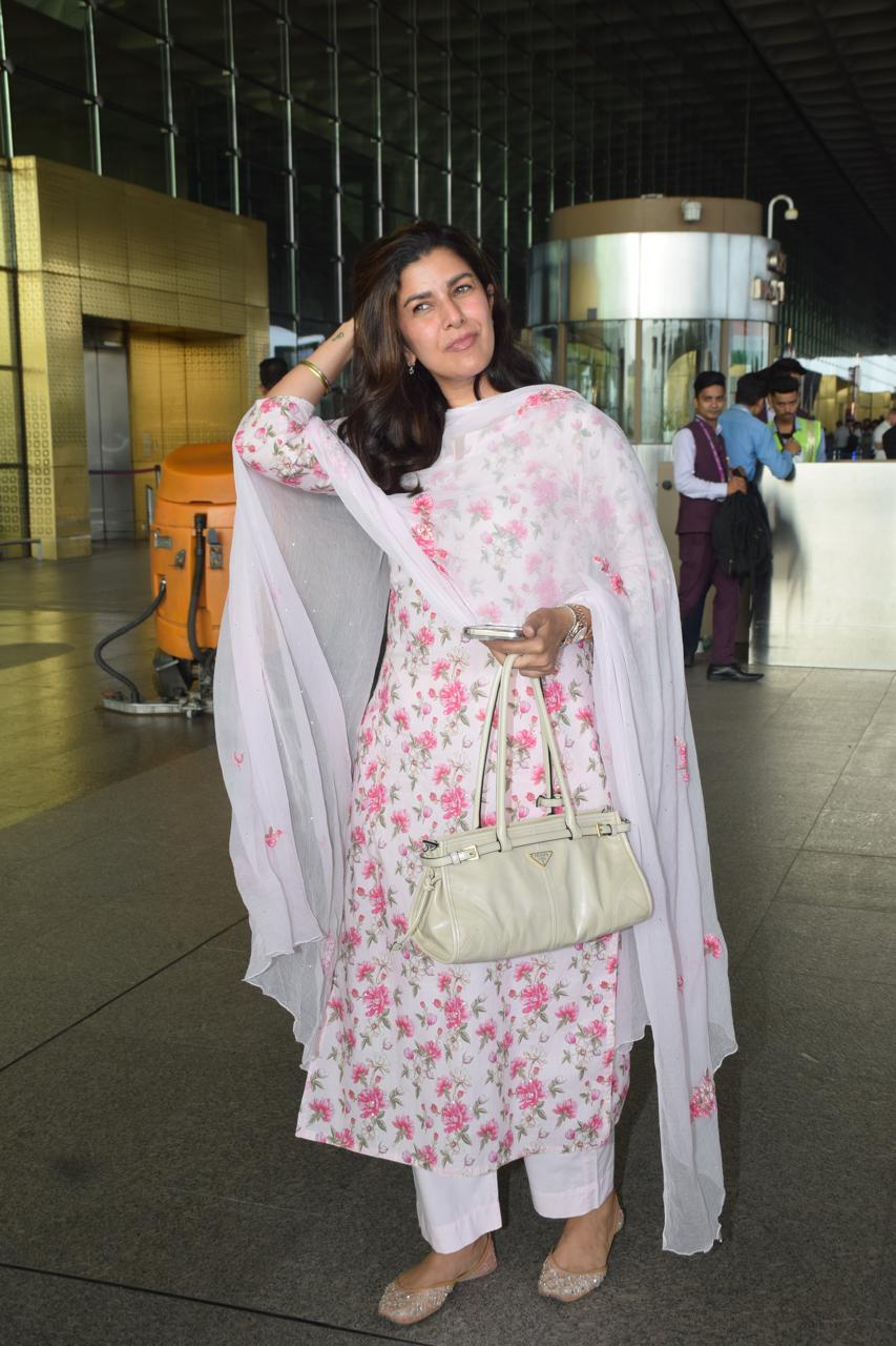 Nimrat Kaur proved that ethnic wear is the ultimate way to slay with her beautiful white suit adorned with vibrant red prints