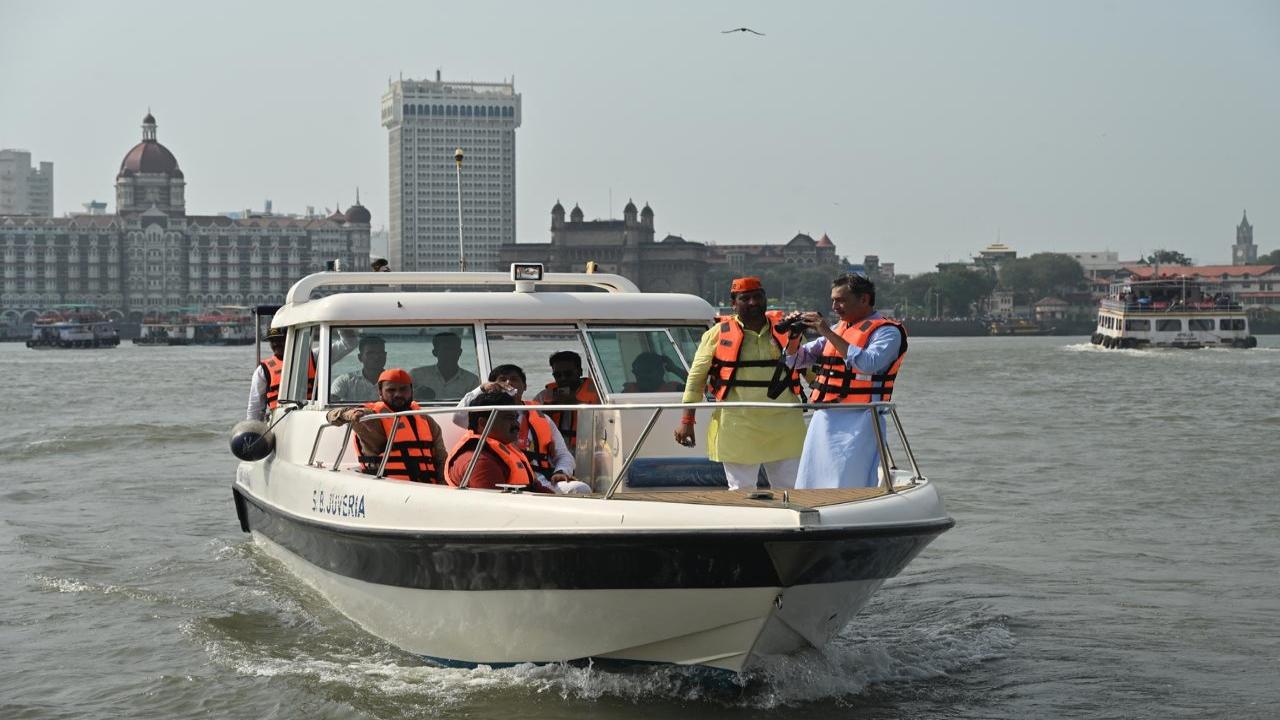 Before venturing into the sea, Sambhajiraje Chhatrapati said, 