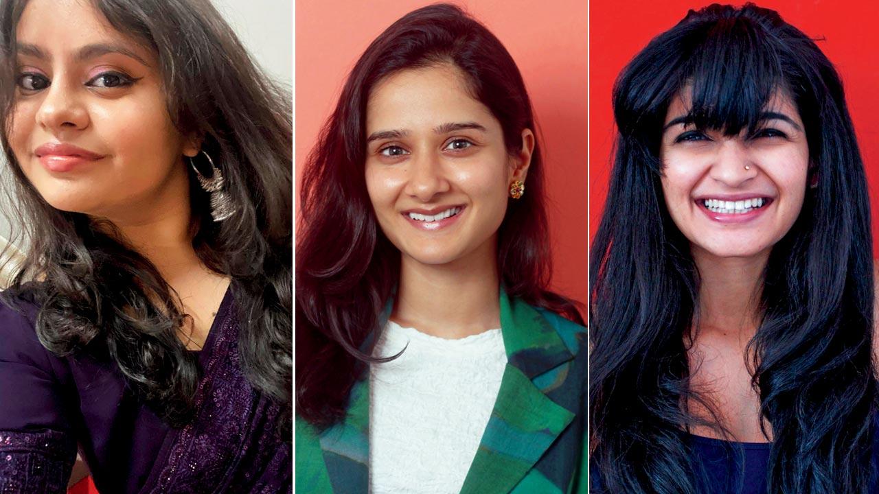 Khushi Shukla, Anushka Gupta and Alicia Souza