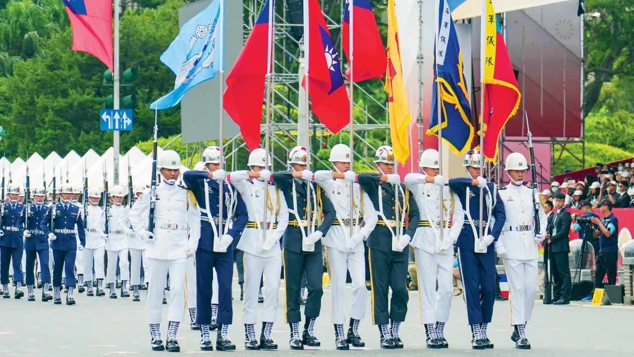 Taiwan holds National Day celebrations