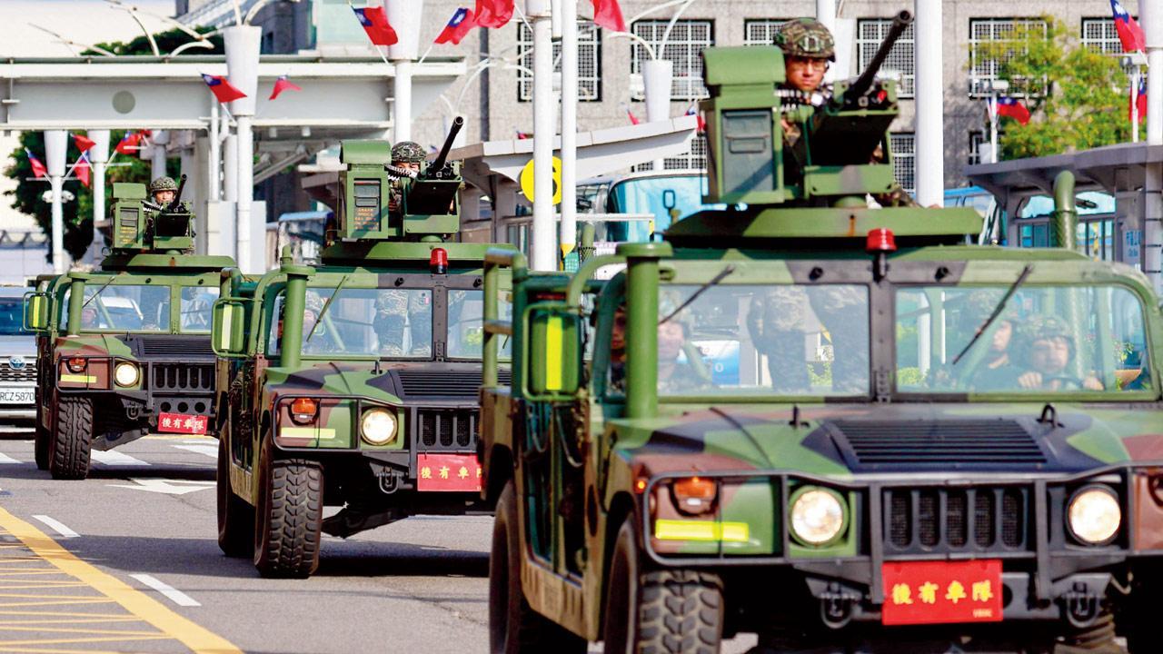 Taiwan military on high-alert