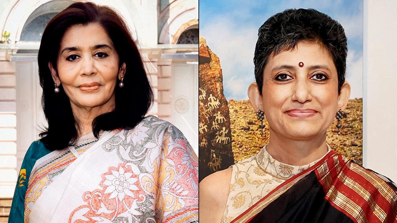 Tasneem Zakaria Mehta at the Bhau Daji Lad Museum. PIC/SHADAB KHAN