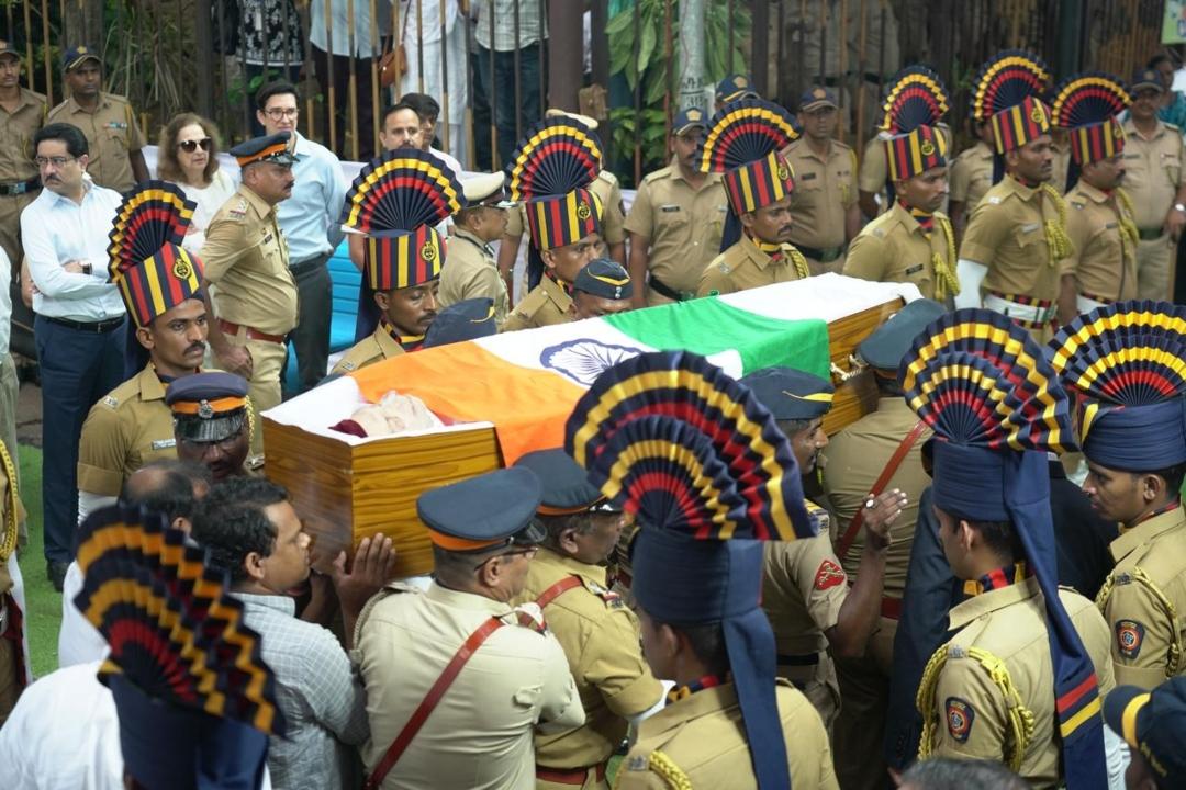 The state of Maharashtra has announced  one day of mourning. Several political leaders, industrialists, and common citizens flocked NCPA earlier in the day to pay their respects to Ratan Tata  