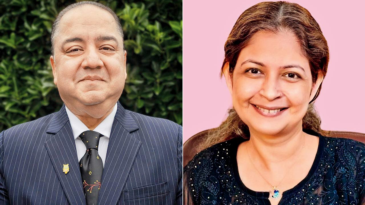 Brajesh Bajpai and Naazneen Ladak