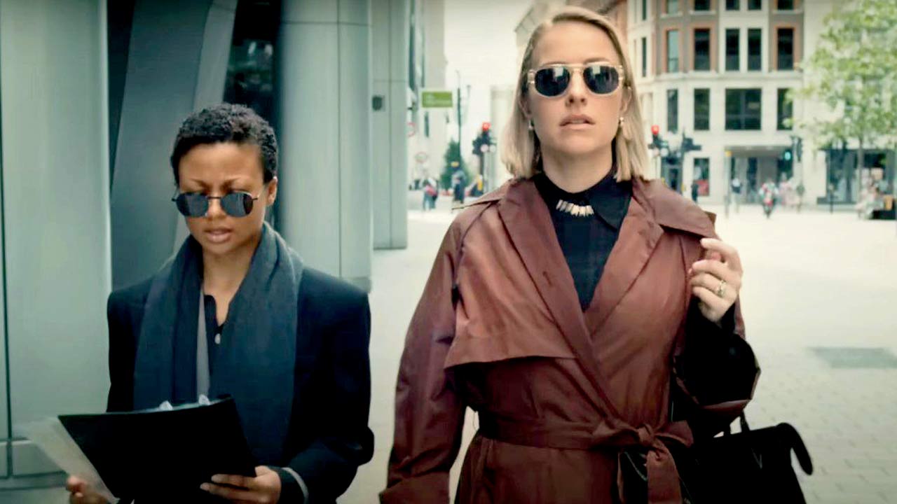 Lead character (left) Harper Stern in a moment from the trailer of the new season. Pics Courtesy/YouTube