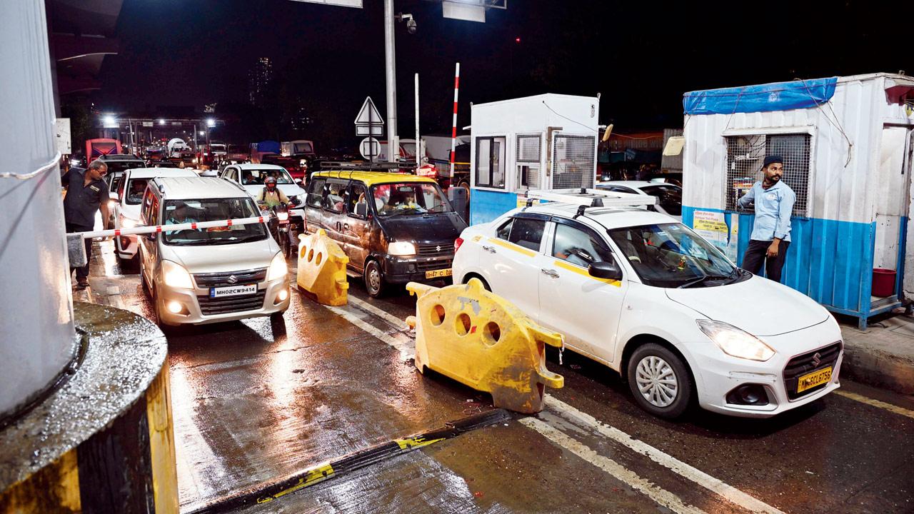 Entry into and exit from Mumbai will be toll-free for light motor vehicles, starting today. PIC/NIMESH DAVE