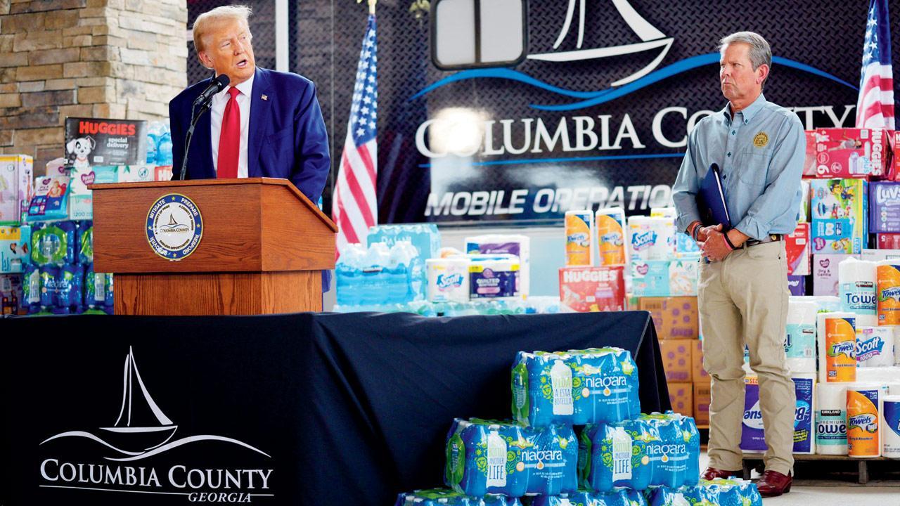 Donald Trump returns to shooting site in Pennsylvania for rally