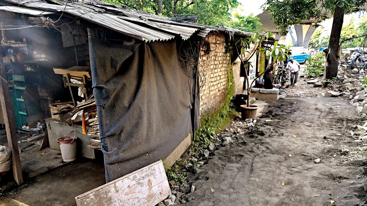 The houses that will be demolished by MMRDA