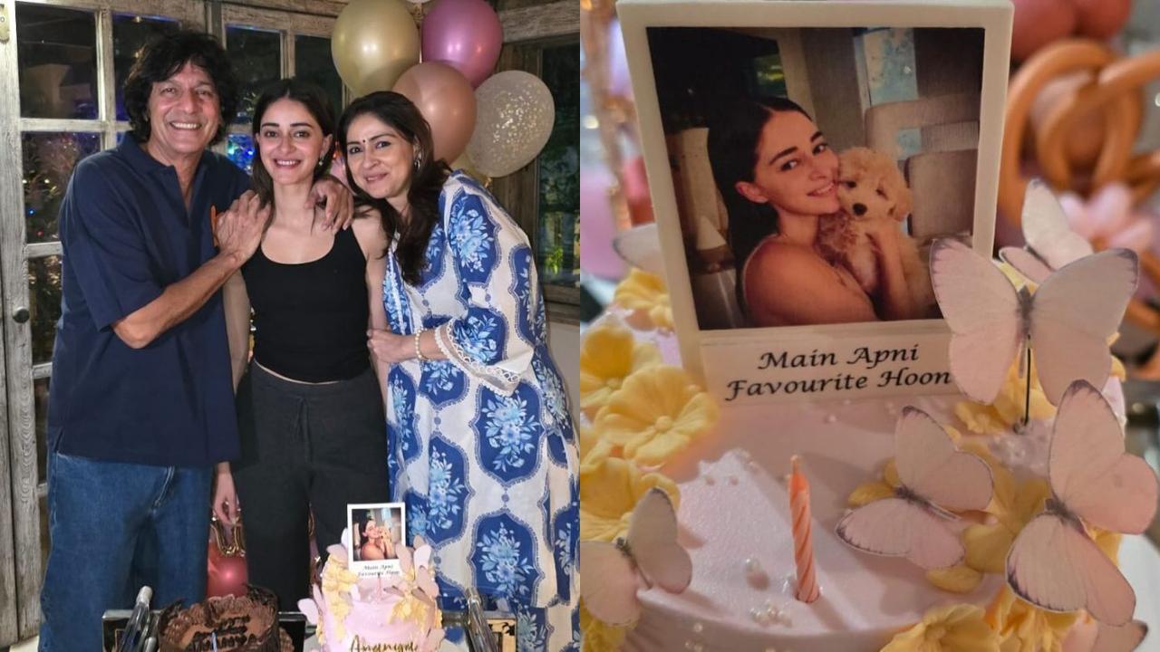 Ananya Panday takes a trip down memory lane with parents on her birthday: 'Always been a birthday kinda girl'