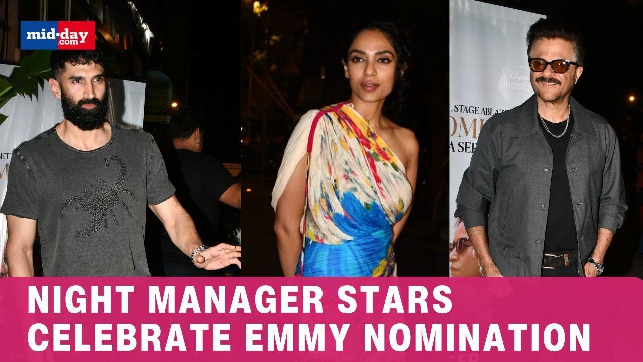 Aditya Roy Kapur, Anil Kapoor & Sobitha Dhulipala celebrate Emmy nomination