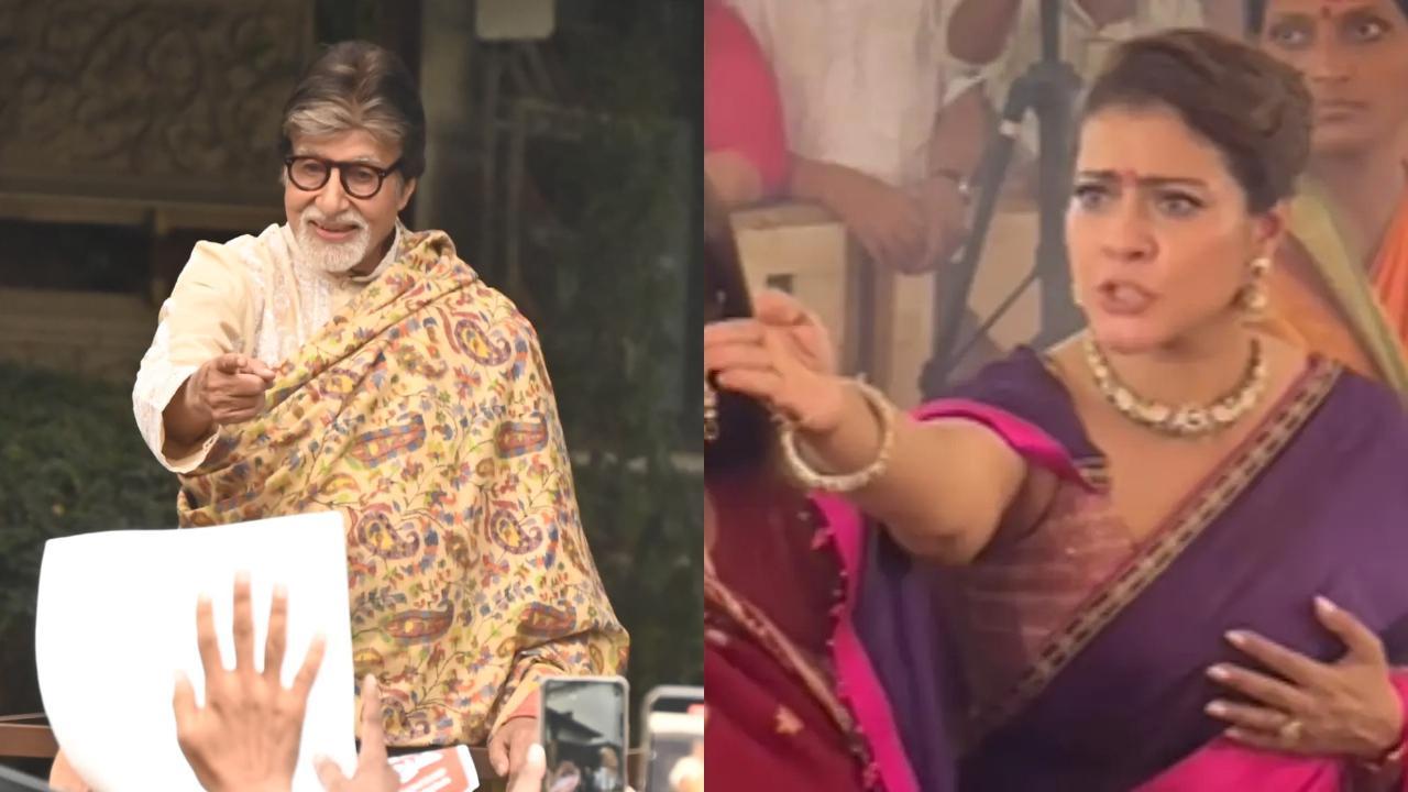 Ent Top Stories: Amitabh greets fans on birthday, Kajol loses calm at Durga puja