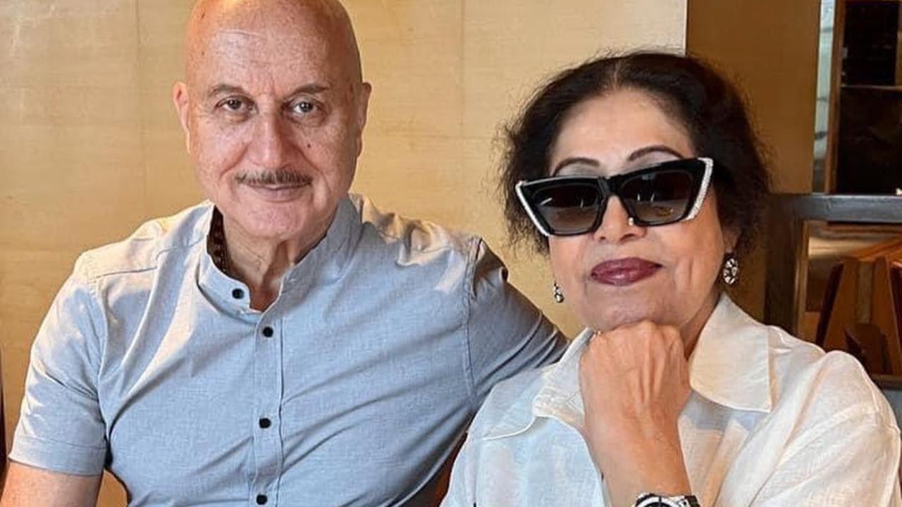 Anupam Kher would go to Kirron Kher's house for dinner while she was married to Gautam Berry