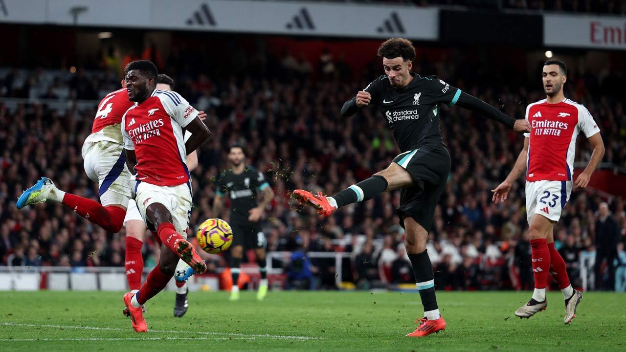 EPL: Arsenal and Liverpool share spoils in fiery 2-2 draw
