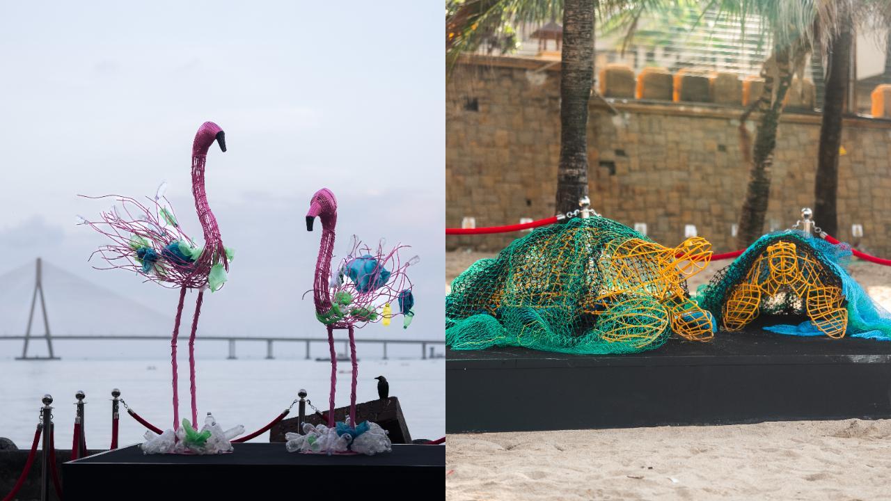 This art initiative in Mumbai showcases how human activity affects wildlife
