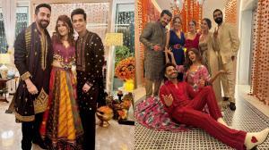 Inside pics and videos from Ayushmann Khurrana's Diwali party