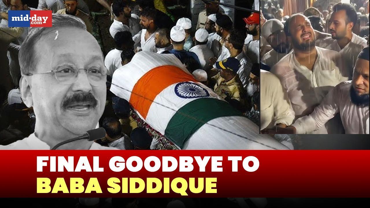 Baba Siddique death: NCP leader Baba Siddique cremated with full state honours