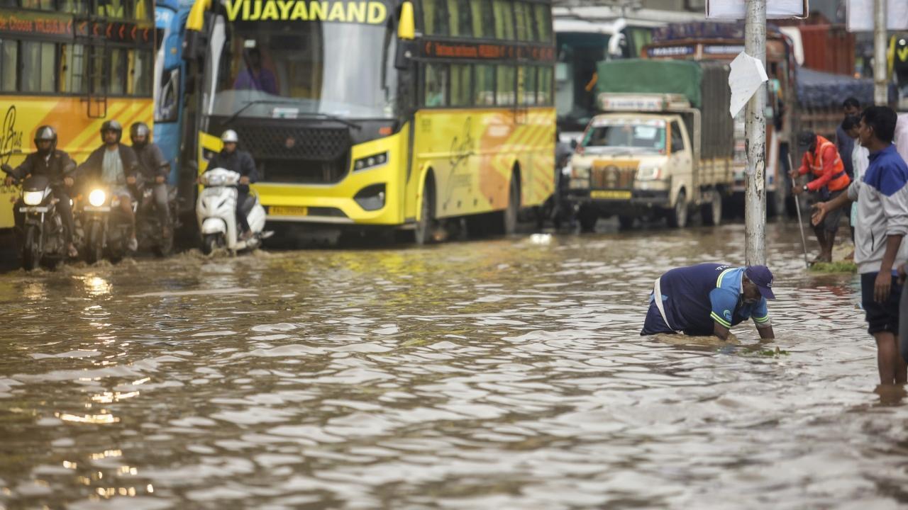 IN PHOTOS: Schools closed as heavy rains cripple normal life in Bengaluru