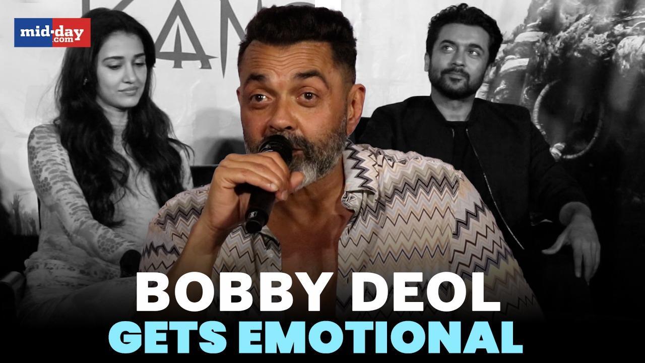 Kanguva: Suriya, Bobby Deol, And Disha Patani attend the 'YOLO' Song Launch