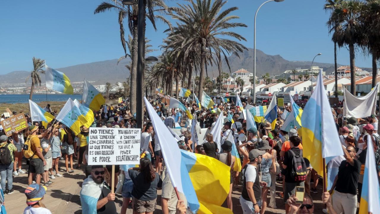 Anti-tourism protests have multiplied in recent months across Spain, the world's second-most visited country after France.