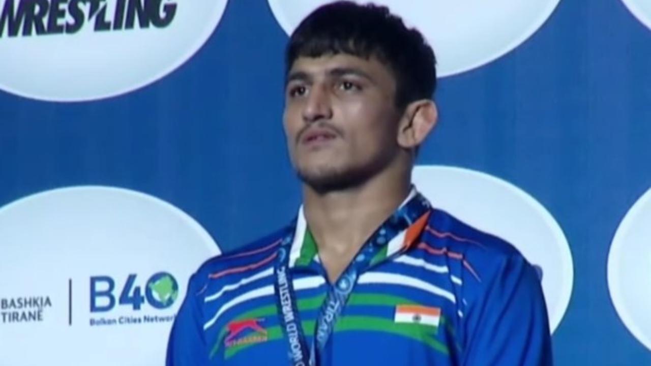 U23 World Championships: Chirag Chikkara strikes gold, becomes only second Indian male wrestler to do so