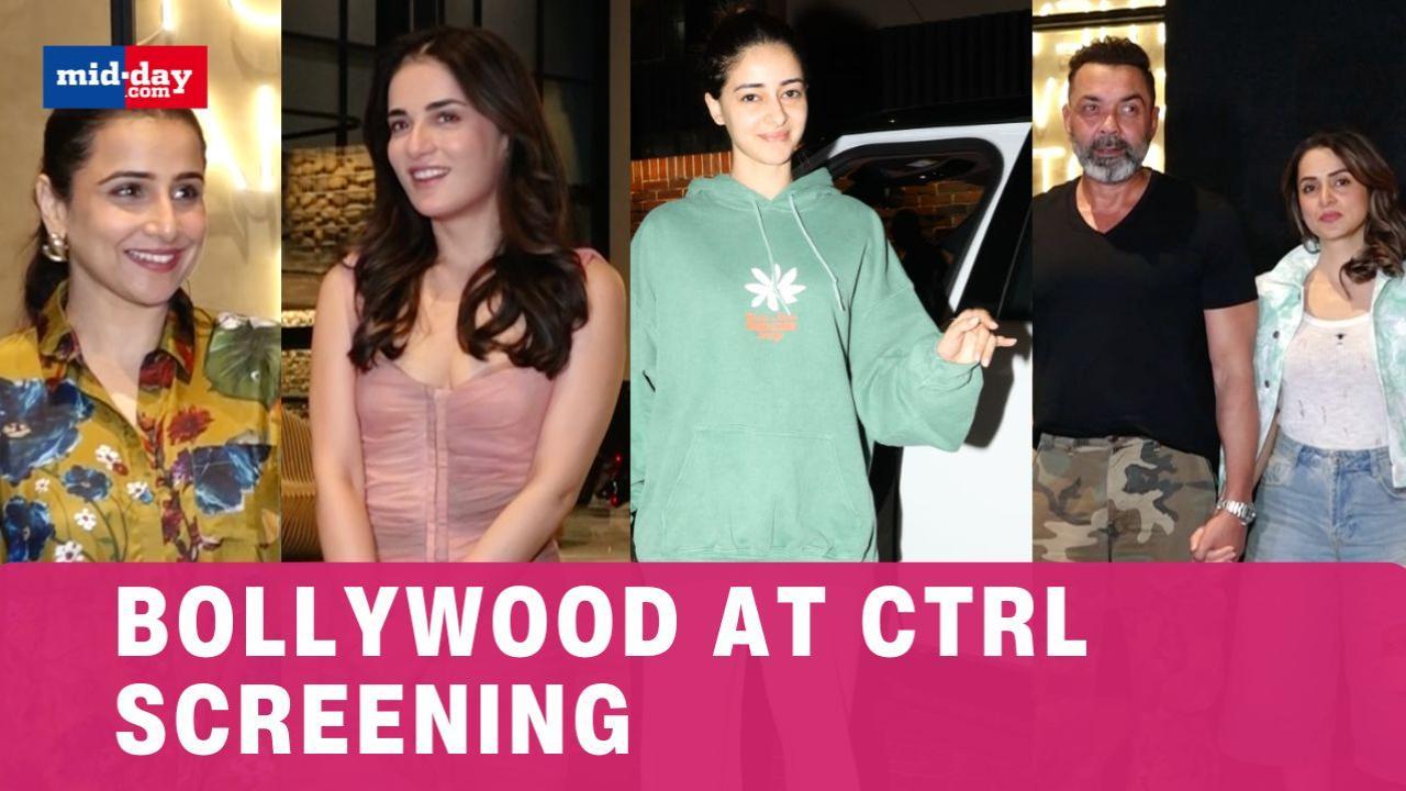 Ananya Panday, Bobby Deol, Vidya Balan and others attend CTRL screening