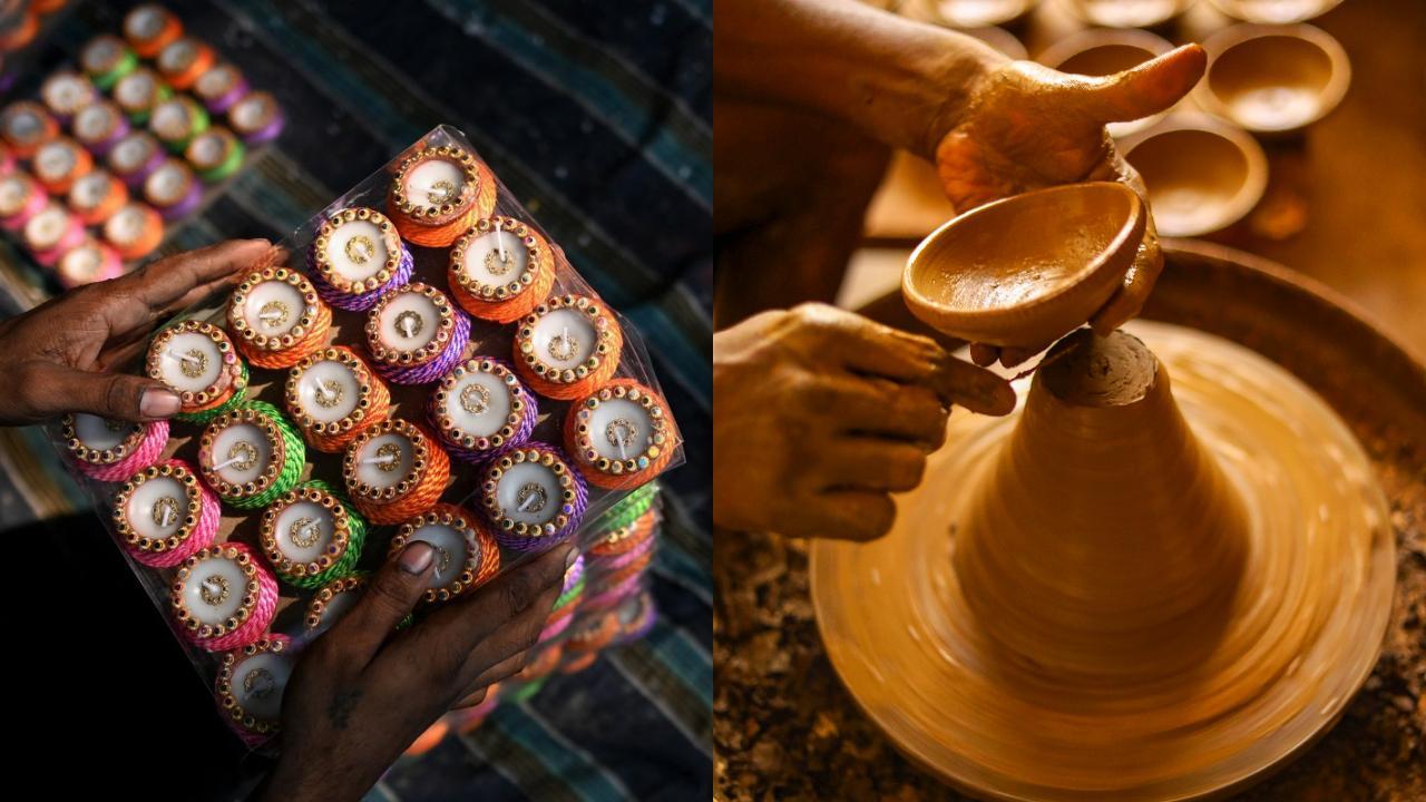 India is preparing to welcome Diwali 2024 (Pic: AFP/PTI)