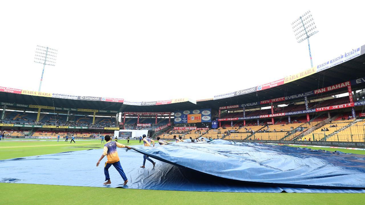 IND vs NZ 1st Test: Rain threat hangs over Bengaluru Test with New Zealand in command