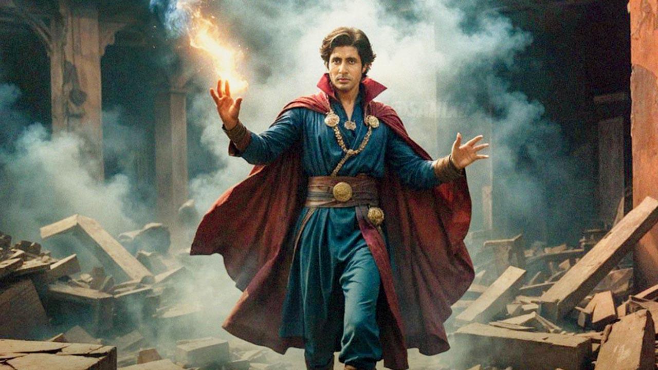 Amitabh Bachchan reimagined as Doctor Strange in the AI art series 