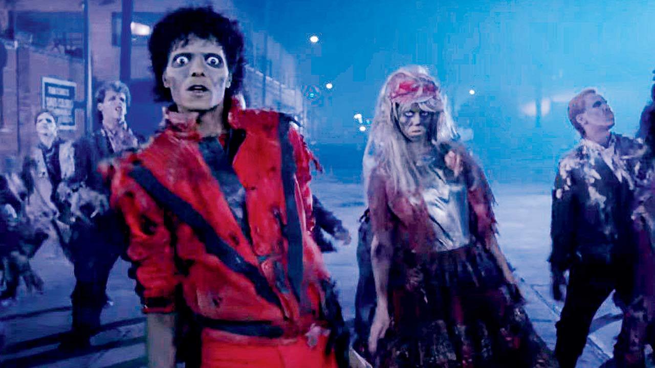 Bhavnani suggests recreating Michael Jackson’s classic zombie look from his track, Thriller. Pic Courtesy/Youtube