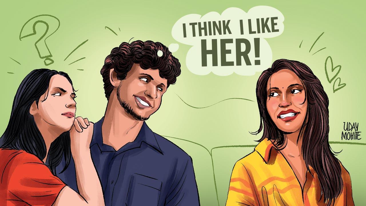 I’m drawn to my girlfriend’s friend