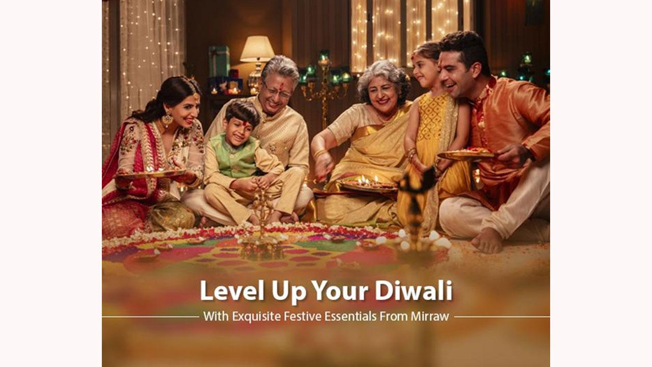 Level Up Your Diwali With Exquisite Festive Essentials From Mirraw.
