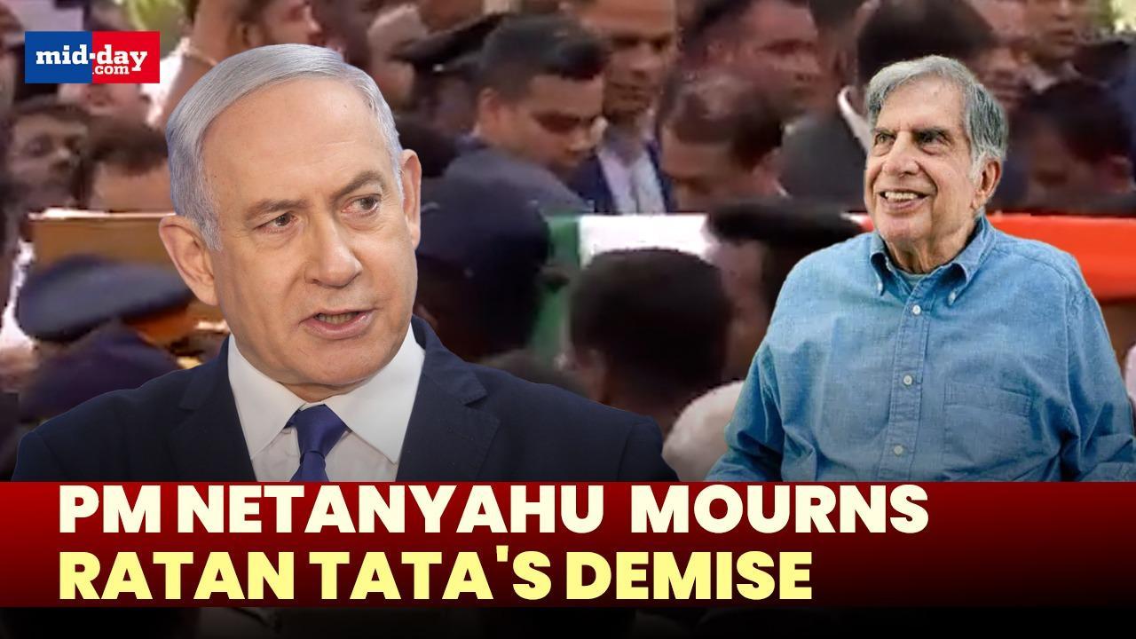 Israeli PM Netanyahu grieves the death of Ratan Tata - Watch video