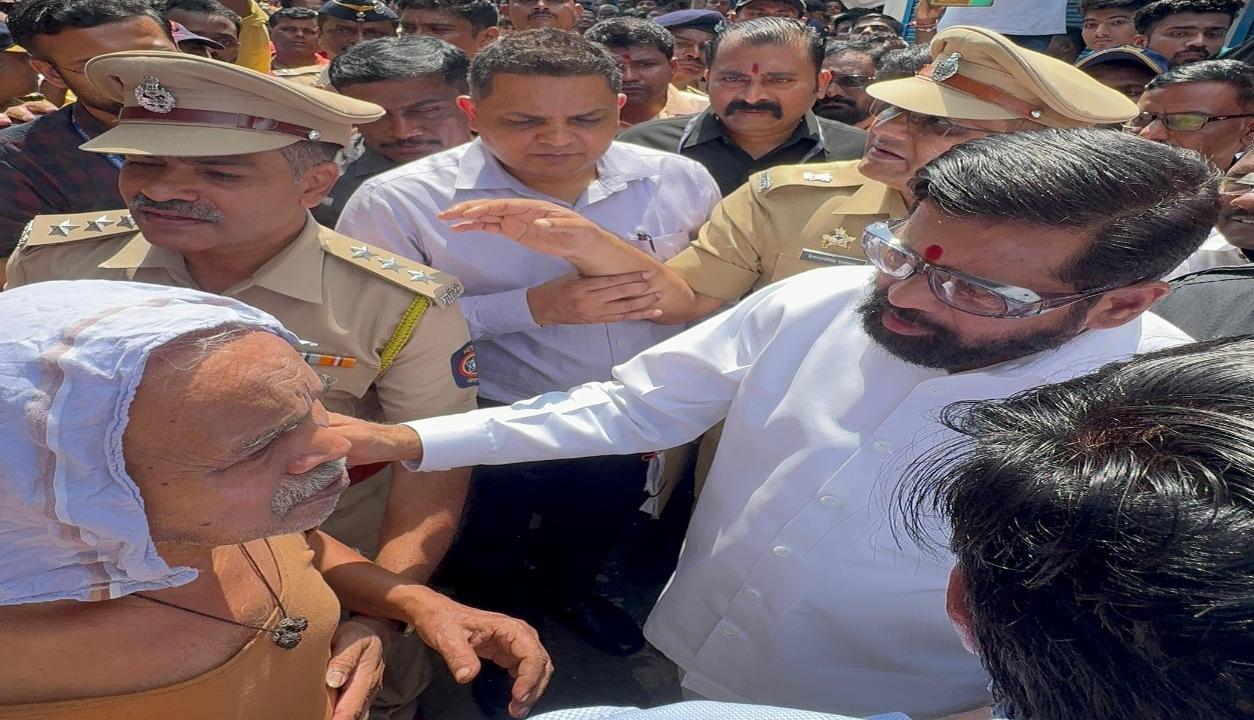 Chembur shop fire: Maharashtra CM Eknath Shinde announces Rs 5-lakh ex-gratia to kin of victims