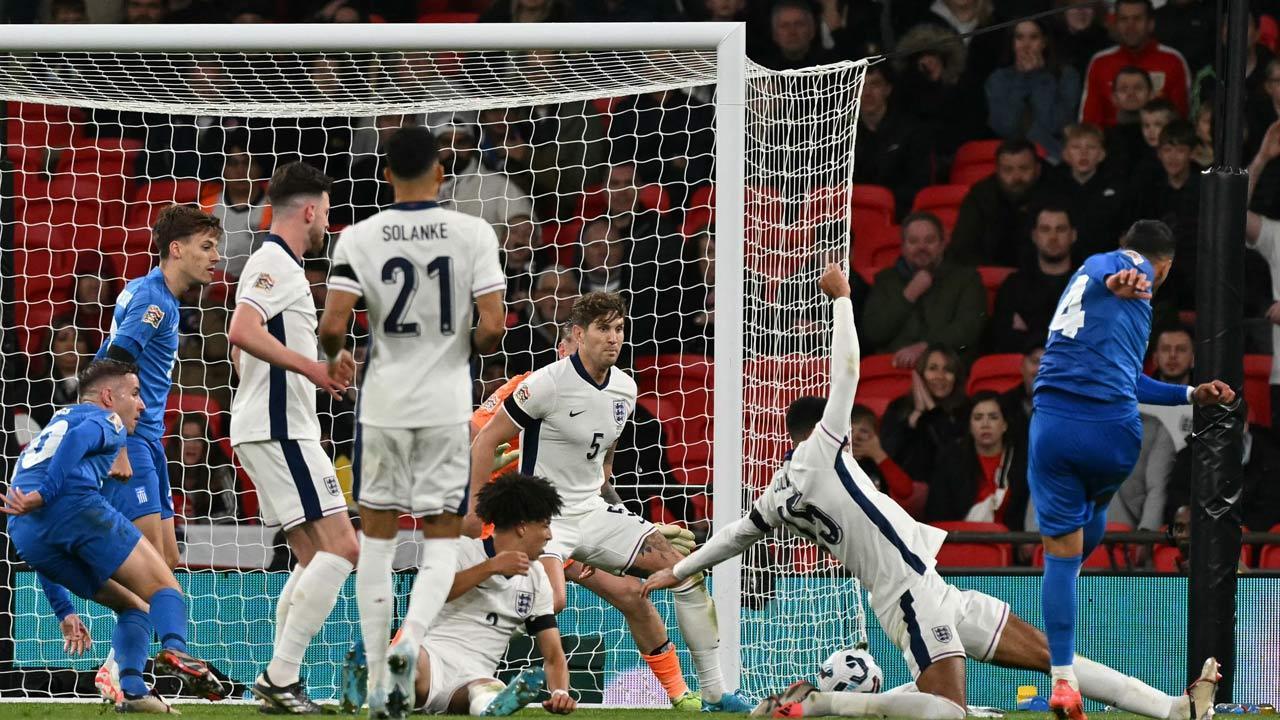 UEFA Nations League: Greece earn historic win over England; France win, Italy held
