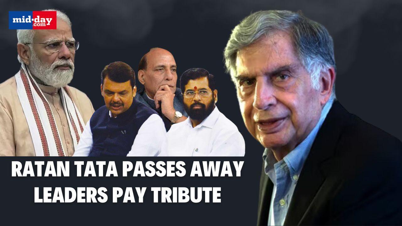 Ratan Tata Passes Away at 86, PM Modi, CM Shinde and others pay tribute