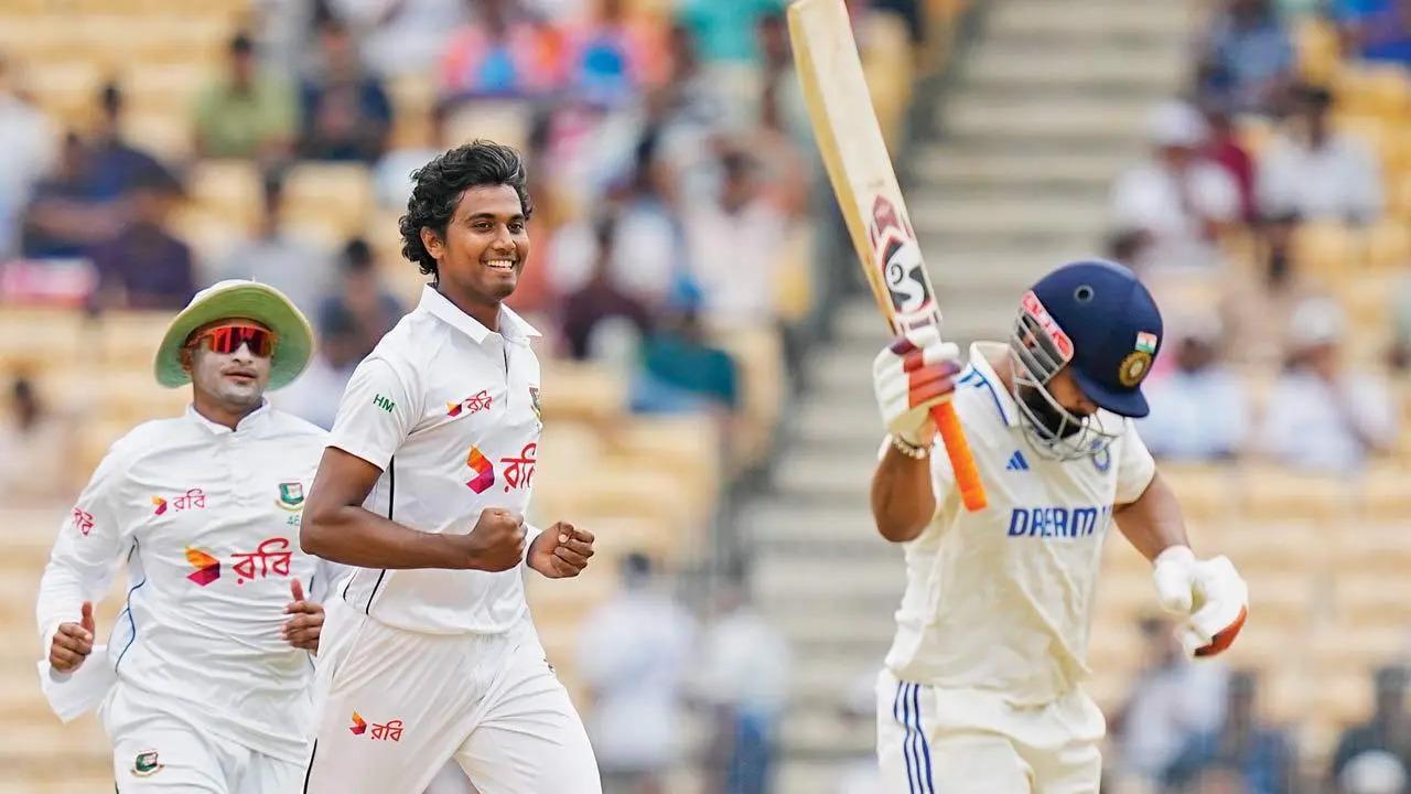 Bangladesh's Hasan Mahmud snapped five wickets in India's first innings of the Chennai Test. He leaked 83 runs in 22.2 overs