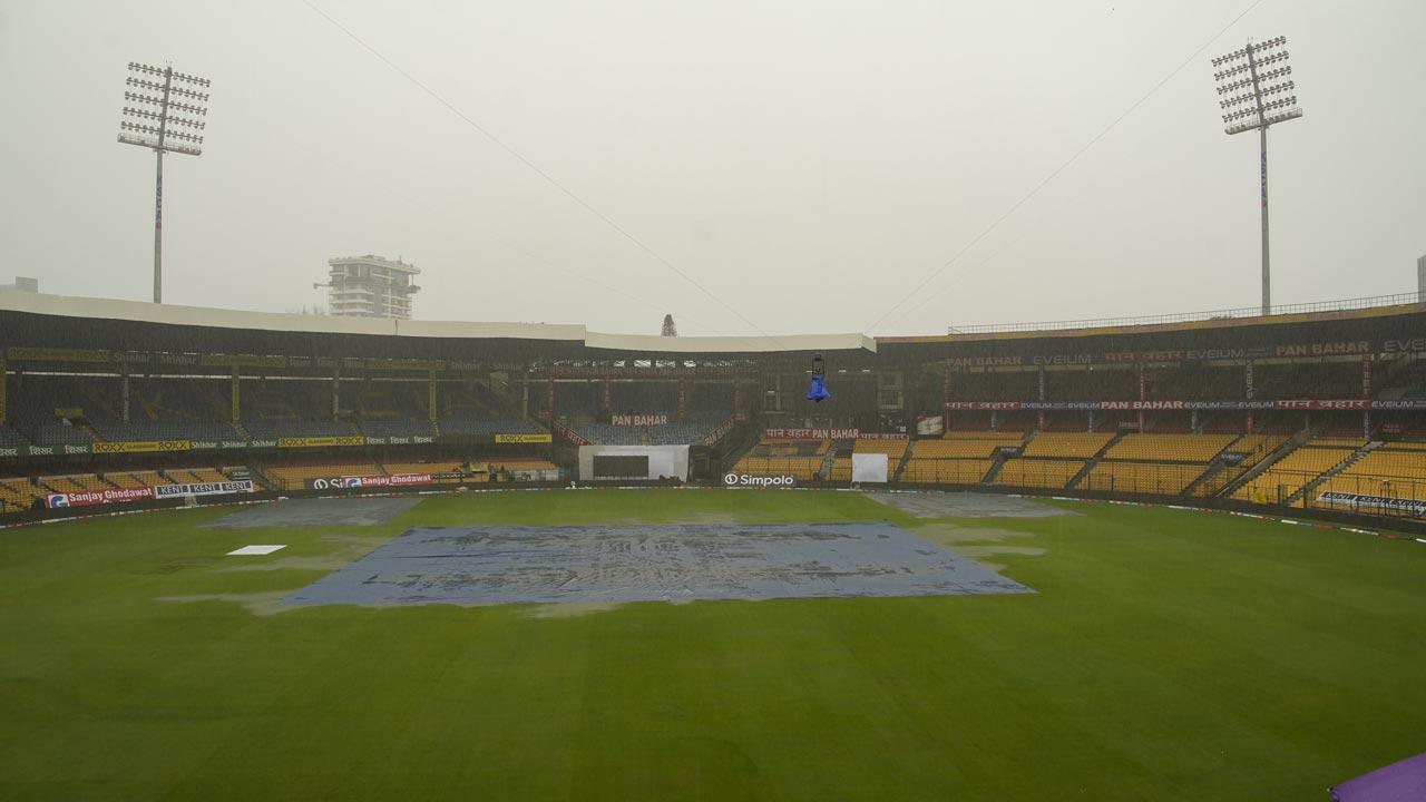 IND vs NZ, 1st Test: Toss delayed due to rain at M Chinnaswamy Stadium